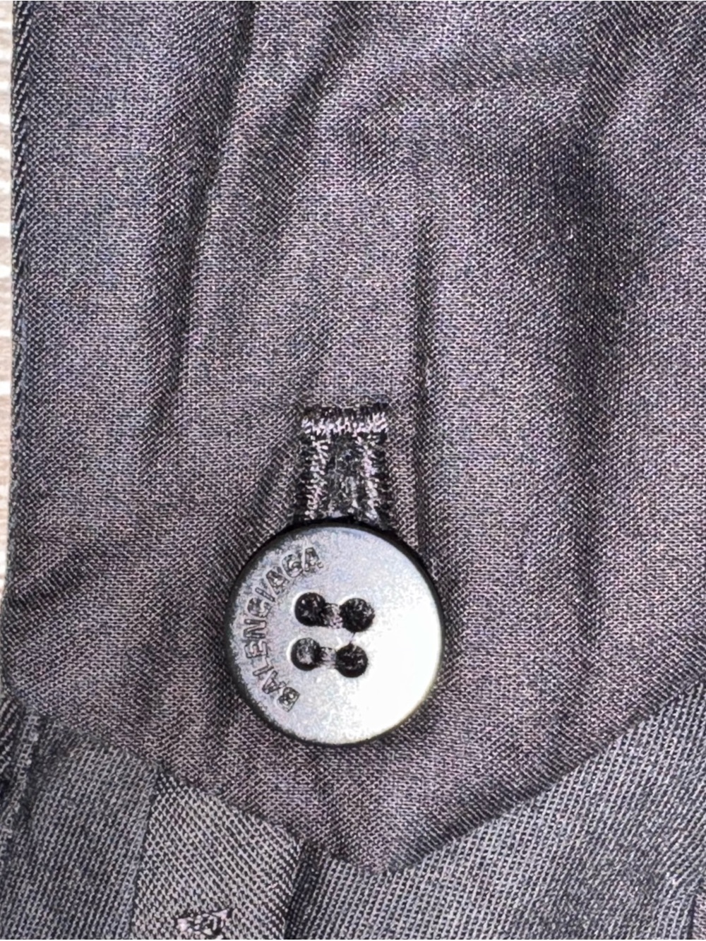 Balenciaga 100% Wool Size M Womens Wide-Leg Trousers Quiet Luxury Relaxed Fit - Picture 10 of 16